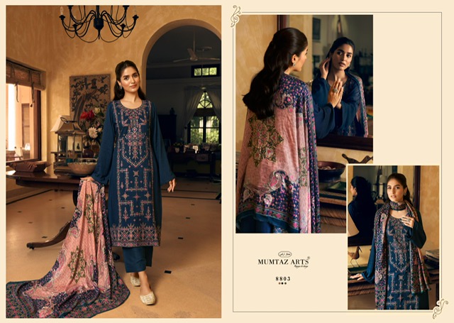 MUMTAZ ARTS RUBINA PASHMINA WINTER SUITS CATALOG