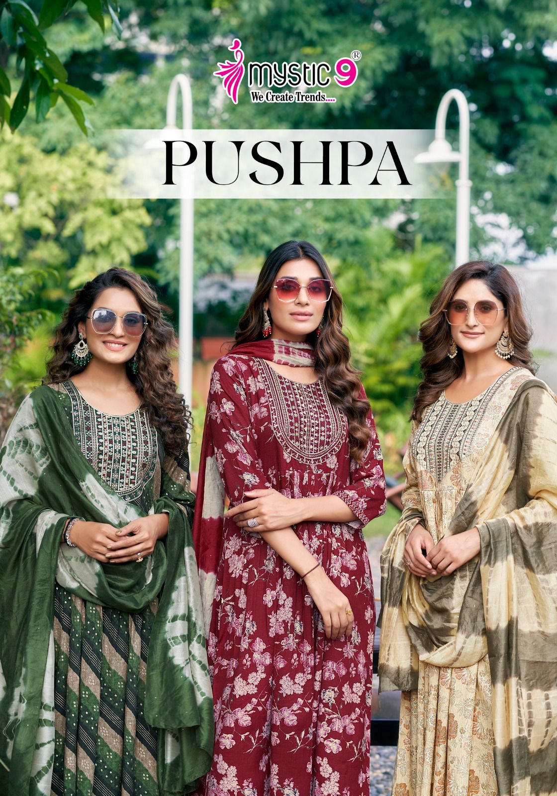 MYSTIC 9 PUSHPA VOL 2 READYMADE RAYON KURTI WHOLESALE