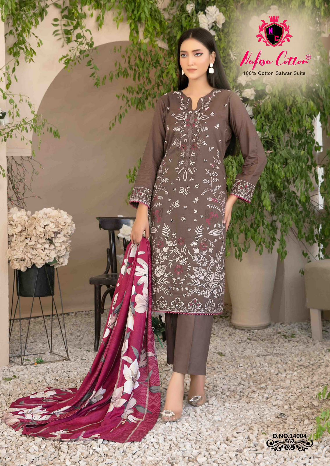 NAFISA COTTON MONSOON VOL 14 COTTON KARACHI SUITS