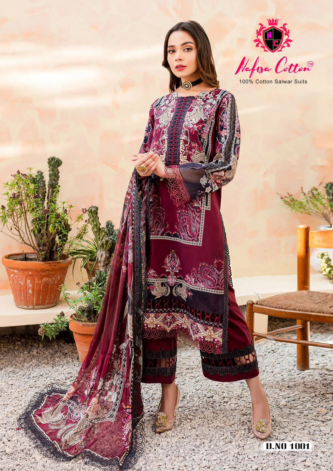 NAFISA COTTON SANIYA VOL 1 LAWN KARACHI SUITS