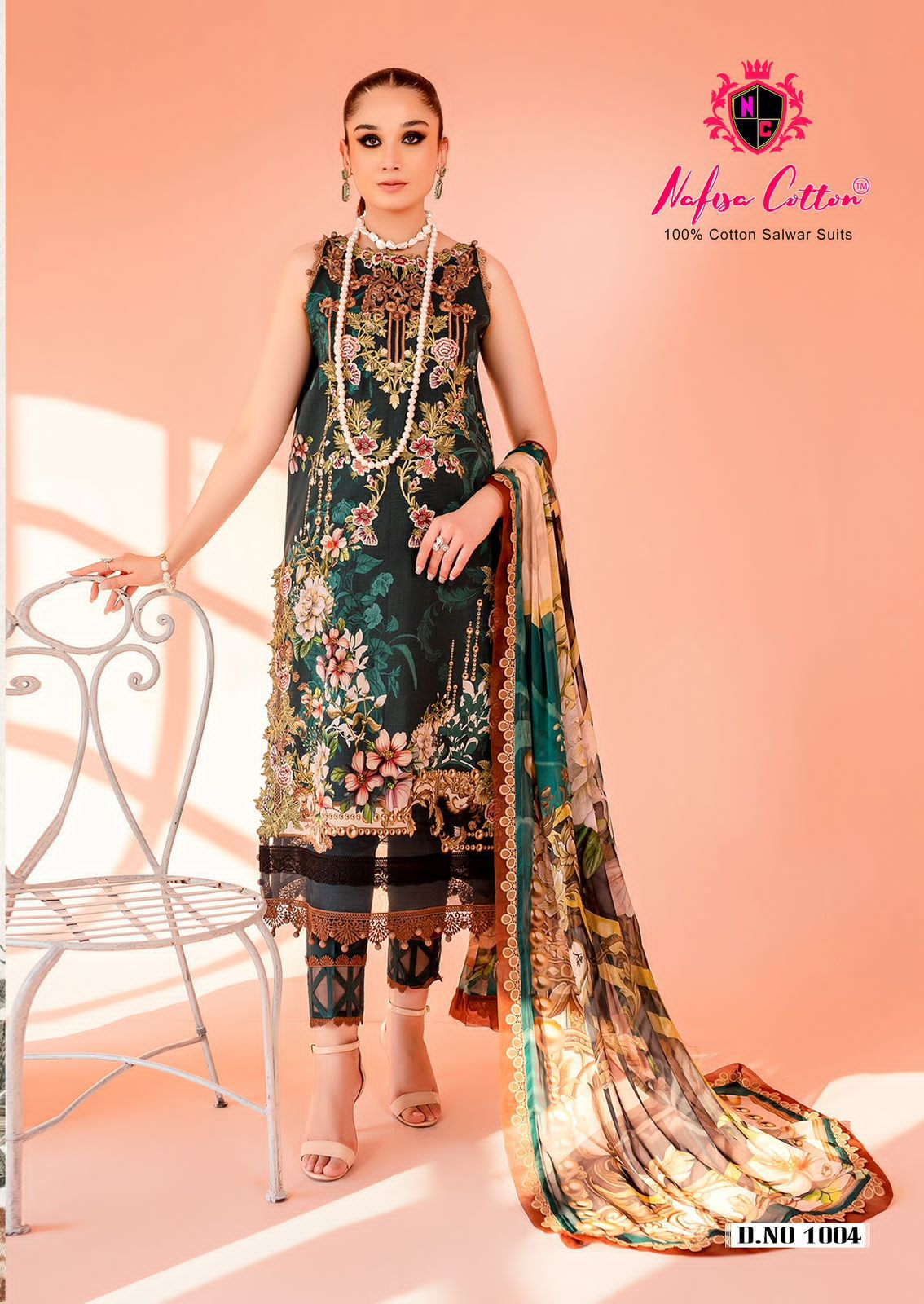 NAFISA COTTON SANIYA VOL 1 LAWN KARACHI SUITS