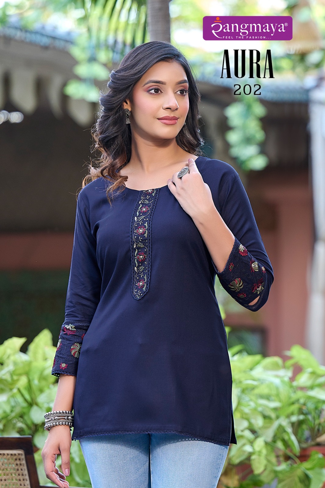 RANGMAYA AURA VOL 2 READYMADE TUNIC MANUFACTURER