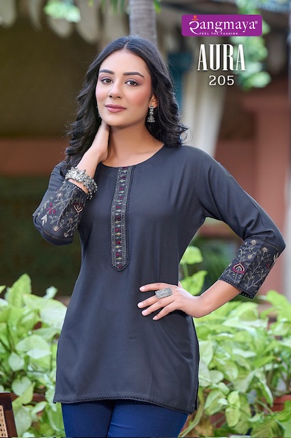 RANGMAYA AURA VOL 2 READYMADE TUNIC MANUFACTURER