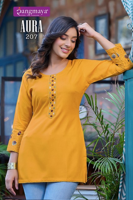 RANGMAYA AURA VOL 2 READYMADE TUNIC MANUFACTURER