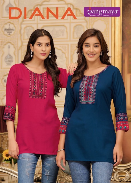 RANGMAYA DIANA SHORT TOP WHOLESALER IN SURAT