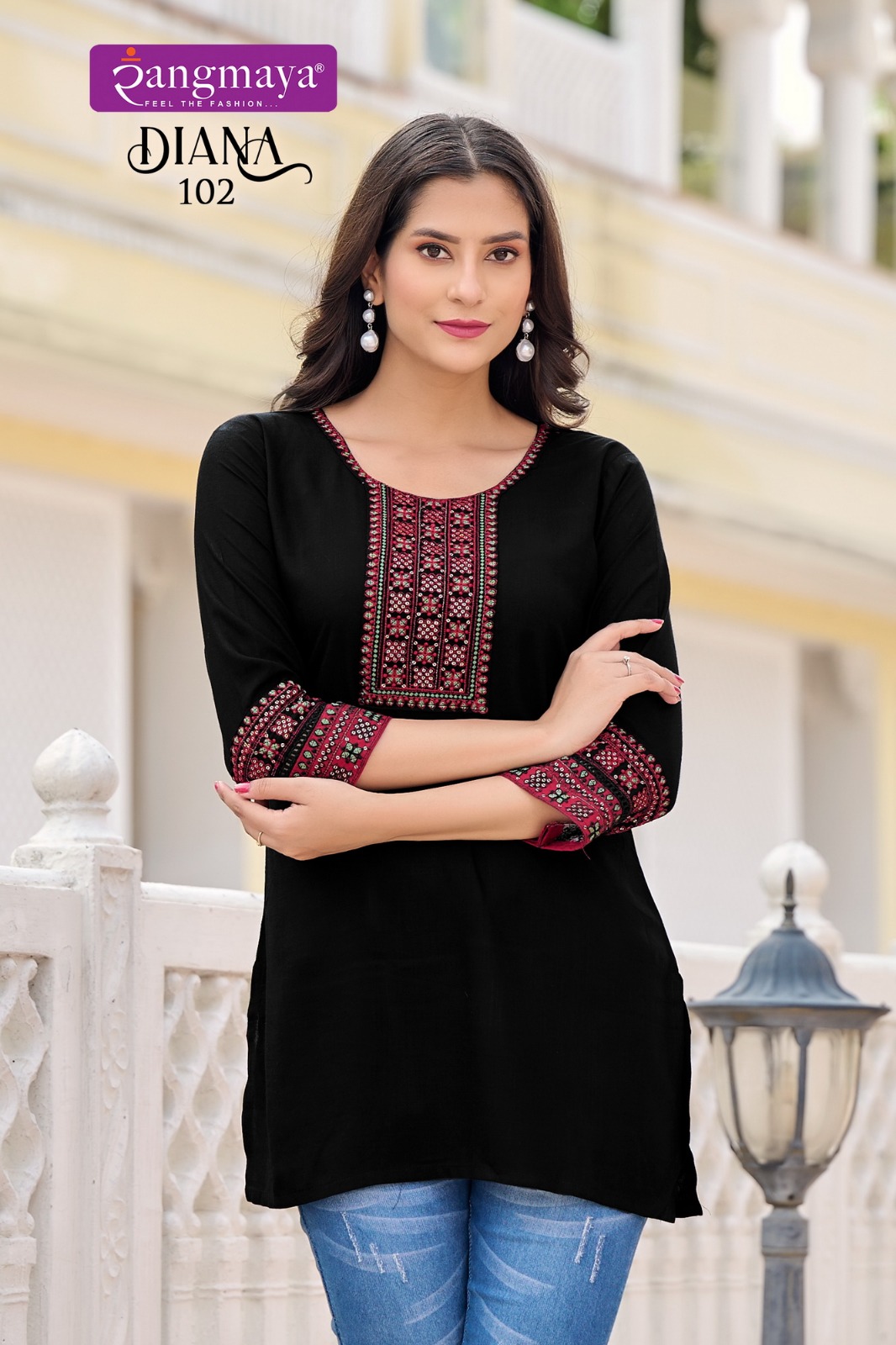 RANGMAYA DIANA SHORT TOP WHOLESALER IN SURAT