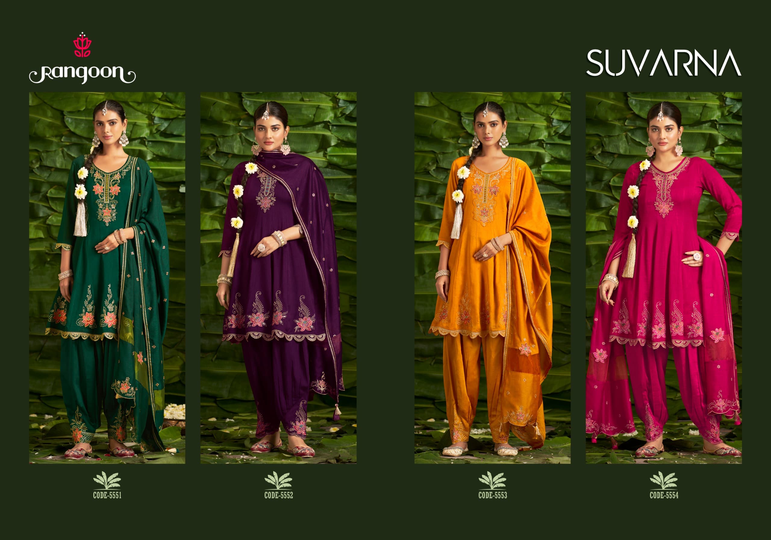 RANGOON SUVARNA READYMADE KURTIS CATALOGUE