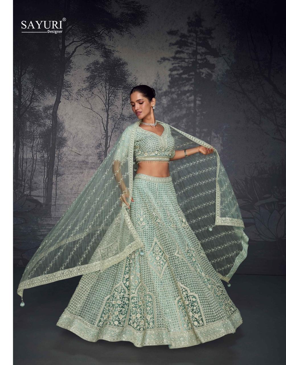 SAYURI DESIGNER GLAMOUR READYMADE LEHENGA WEDDING COLLECTION