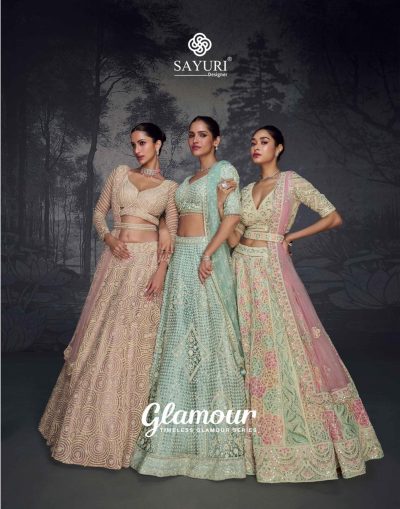 SAYURI DESIGNER GLAMOUR READYMADE LEHENGA WEDDING COLLECTION