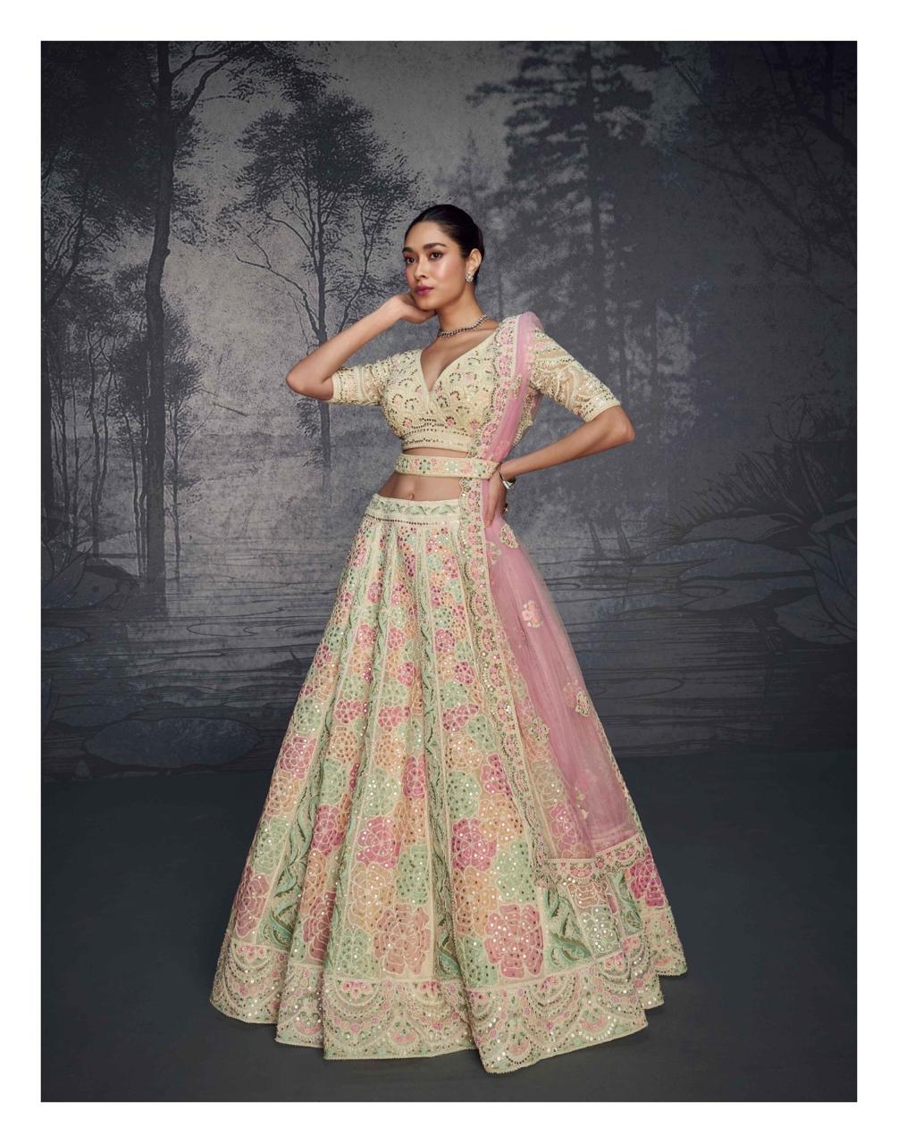 SAYURI DESIGNER GLAMOUR READYMADE LEHENGA WEDDING COLLECTION