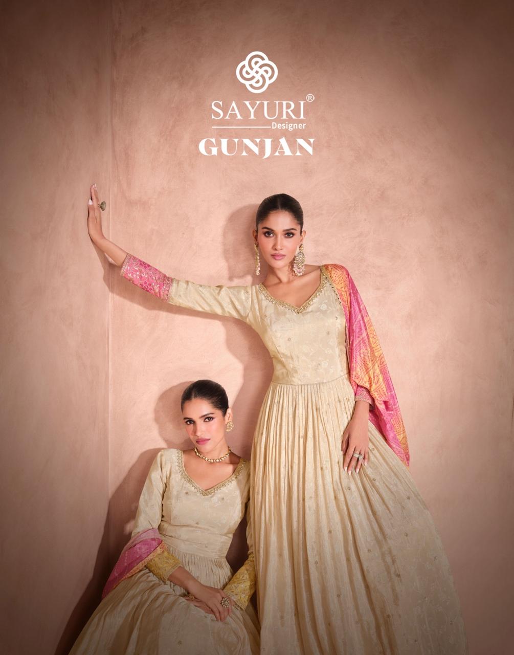 SAYURI DESIGNER GUNJAN DESIGNER PARTY WEAR DRESS