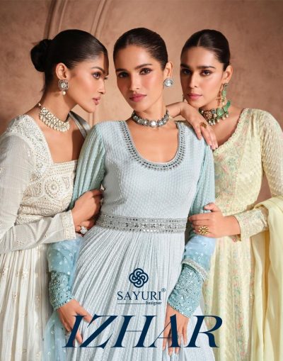 SAYURI DESIGNER IZHAR DESIGNER PARTY WEAR DRESS