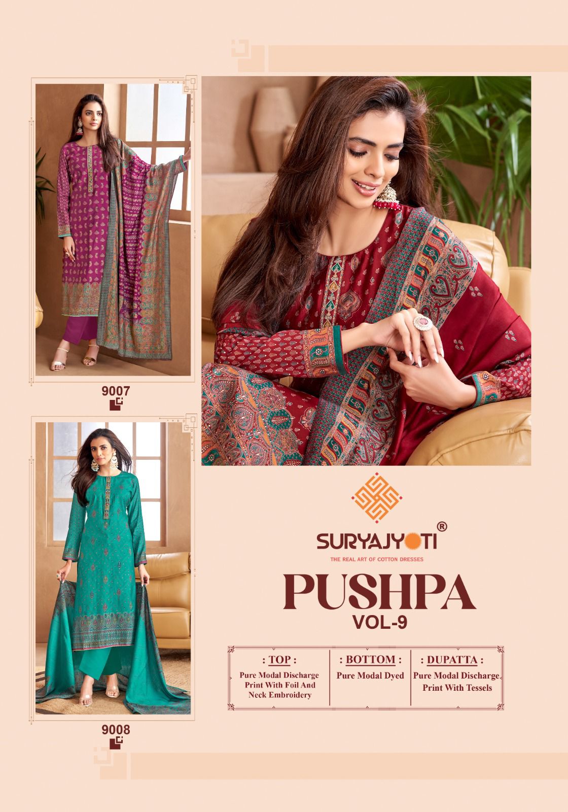 SURYA JYOTI PUSHPA 09 SALWAR SUITS MANUFACTURER