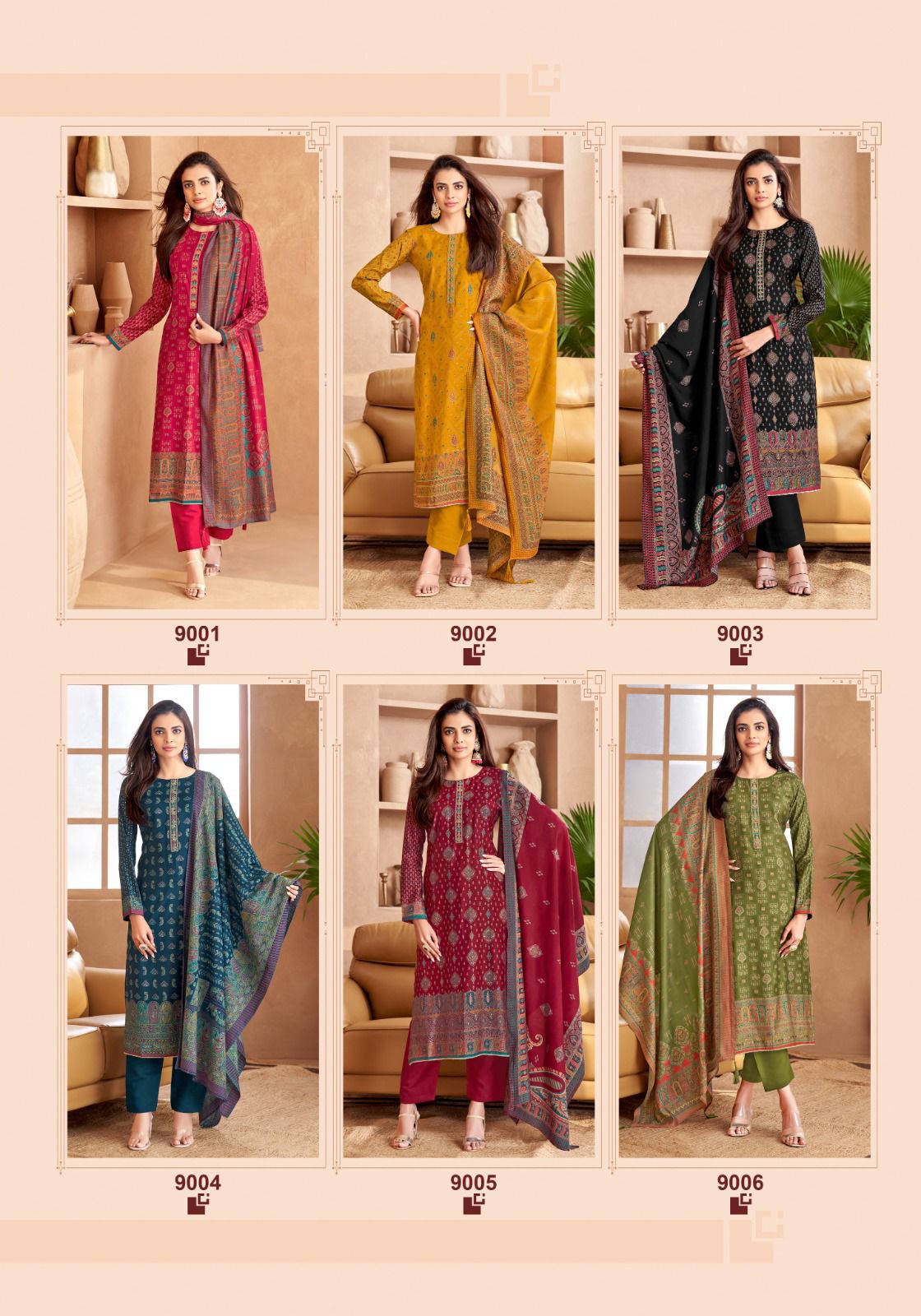 SURYA JYOTI PUSHPA 09 SALWAR SUITS MANUFACTURER