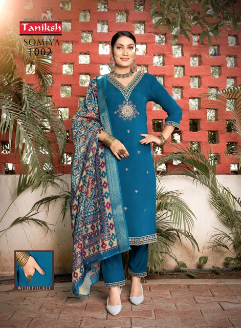 TANIKSH SOMIYA VOL 1 RADYMADE KURTI WITH POCKET