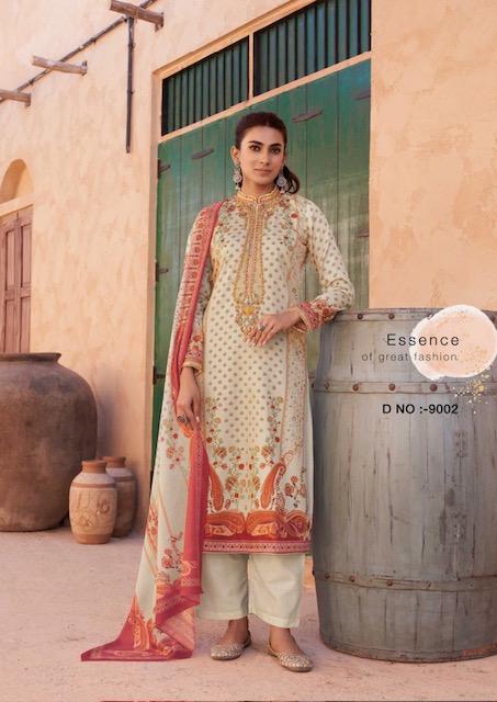 THE HERMITAGE SHOP MEHQADA PURE VISCOSE SALWAR KAMEEZ