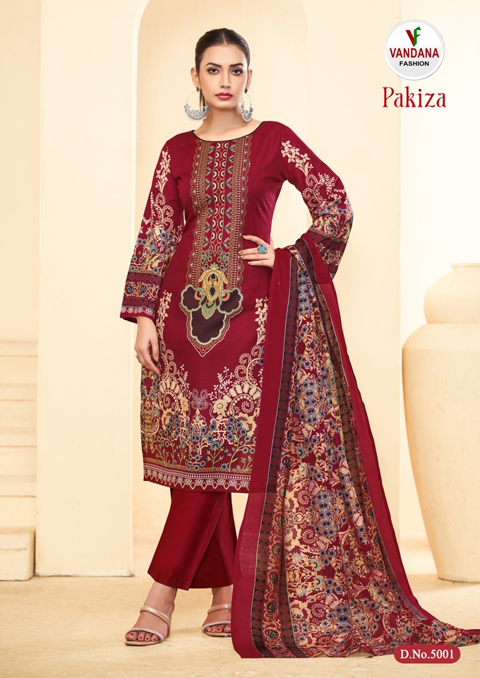 VANDANA FASHION PAKIZA VOL 5 COTTON SALWAR KAMEEZ