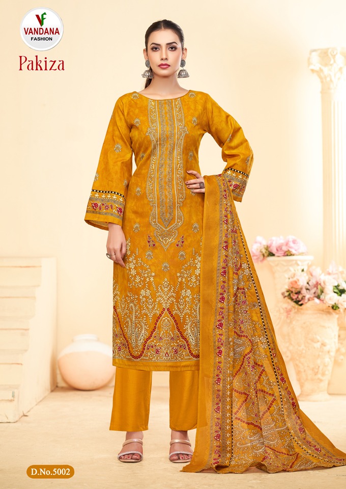 VANDANA FASHION PAKIZA VOL 5 COTTON SALWAR KAMEEZ