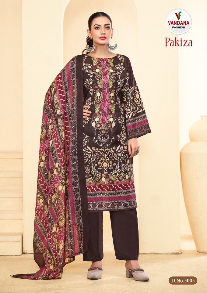 VANDANA FASHION PAKIZA VOL 5 COTTON SALWAR KAMEEZ