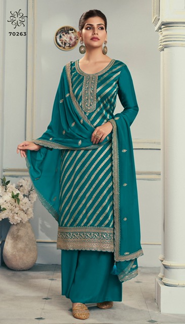 VINAY FASHION KULEESH SILKY 3 SALWAR KAMEEZ