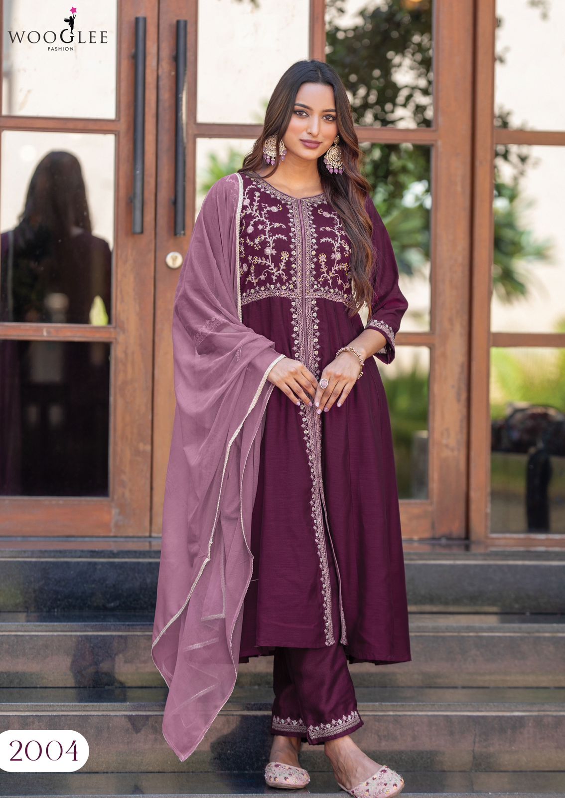 WOOGLEE SURKHI VICHITRA KURTI WHOLESALER