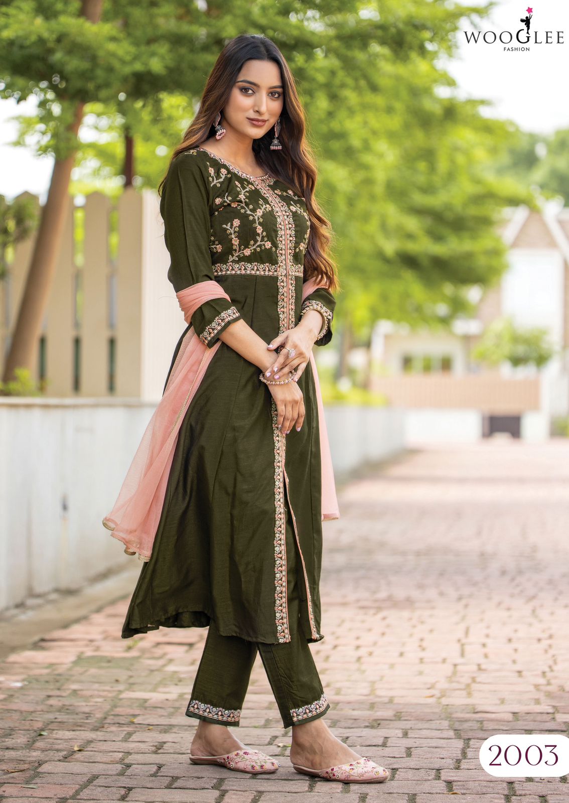 WOOGLEE SURKHI VICHITRA KURTI WHOLESALER