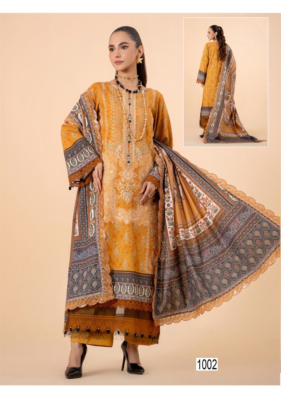 ZELLBURY ASIM JOFA KARACHI SUITS BY YASHIKA TRENDS