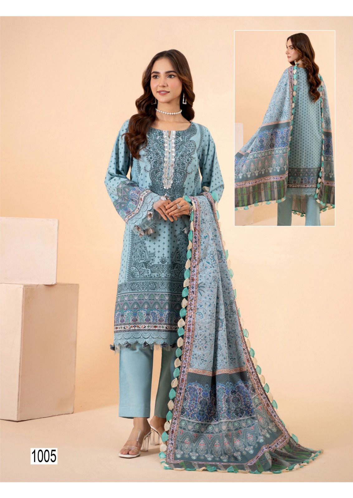 ZELLBURY ASIM JOFA KARACHI SUITS BY YASHIKA TRENDS