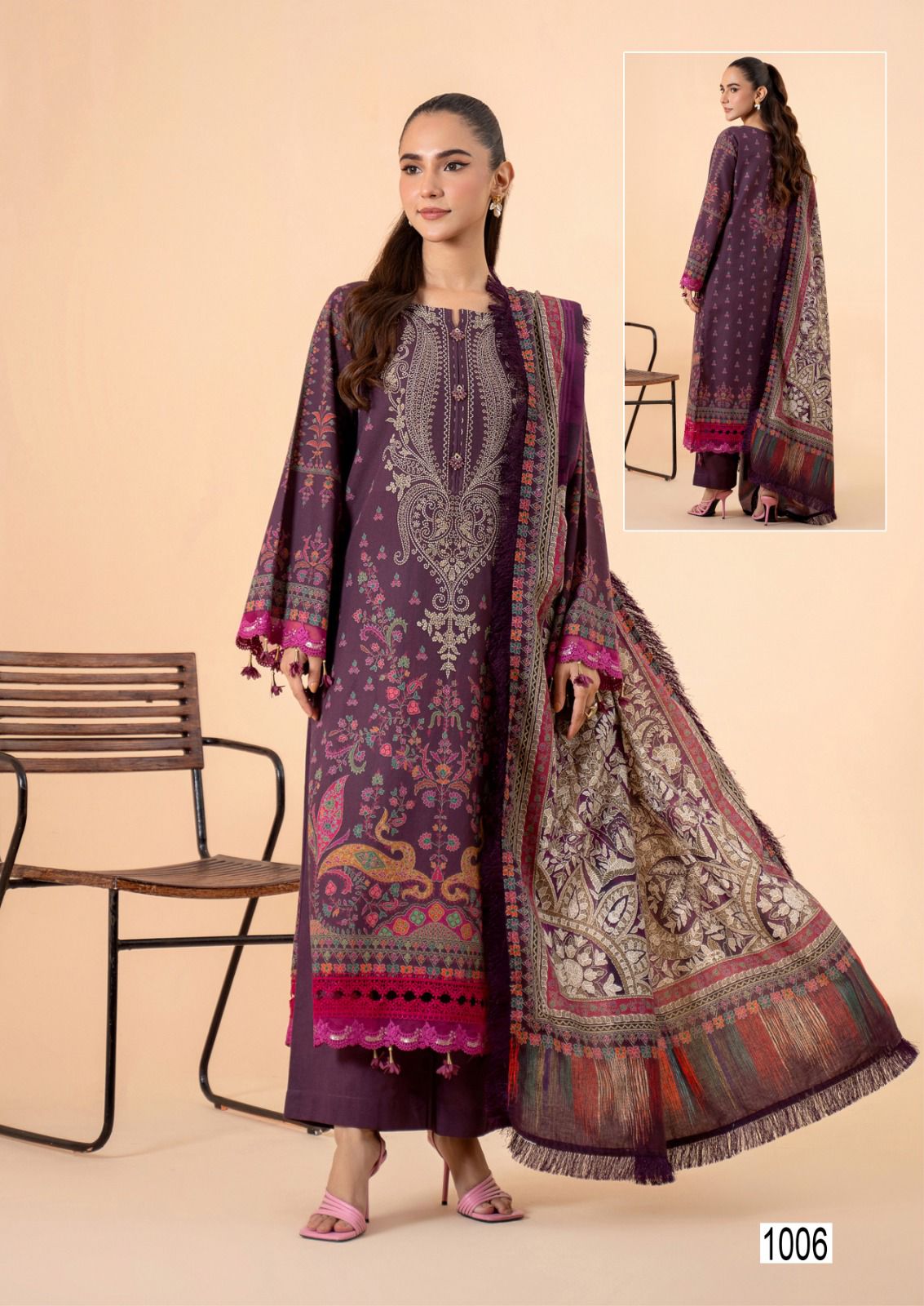 ZELLBURY ASIM JOFA KARACHI SUITS BY YASHIKA TRENDS