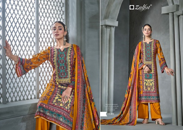 ZULFAT DESIGNER AAYAT VOL 4 SALWAR KAMEEZ WHOLESALER