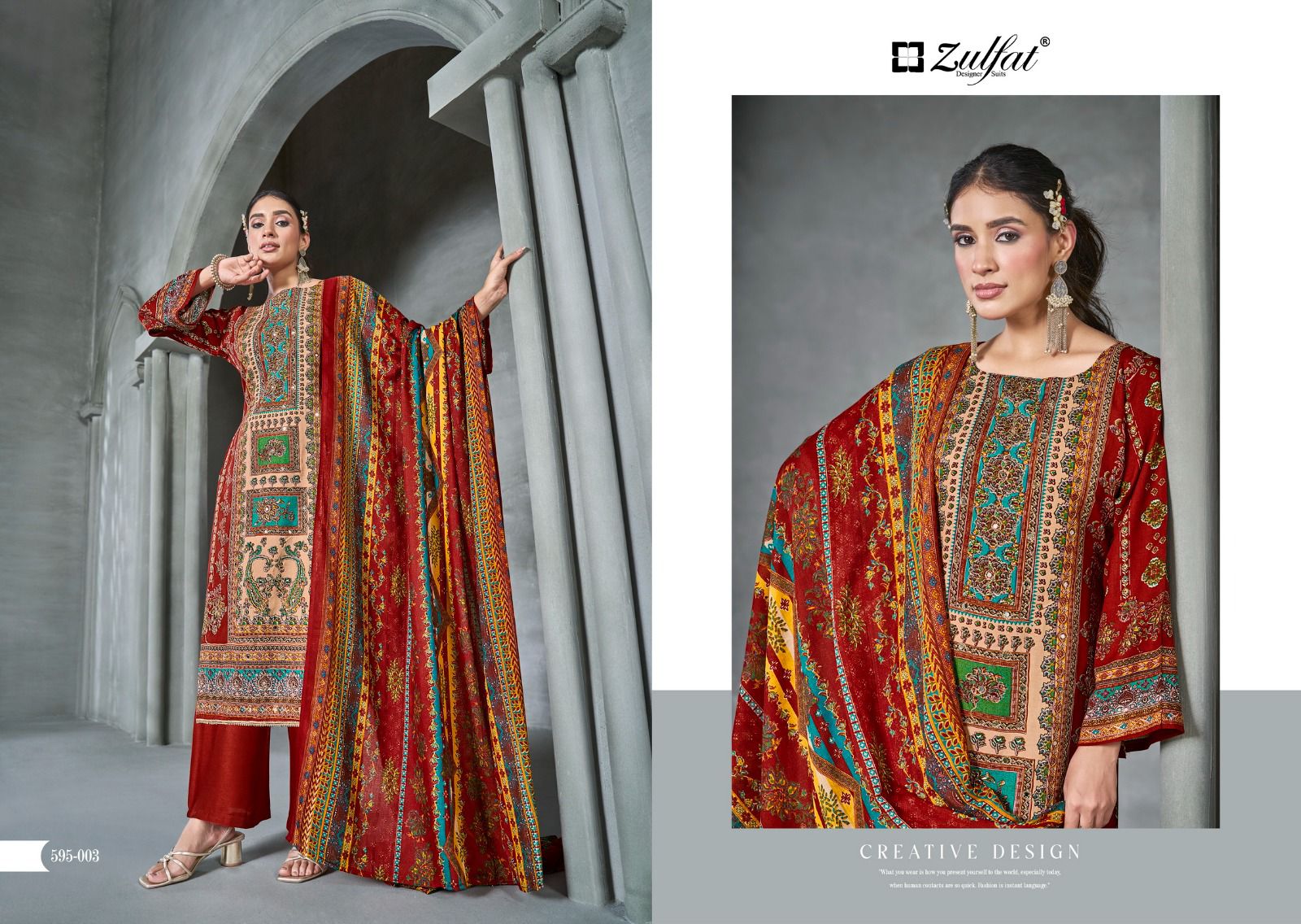 ZULFAT DESIGNER AAYAT VOL 4 SALWAR KAMEEZ WHOLESALER