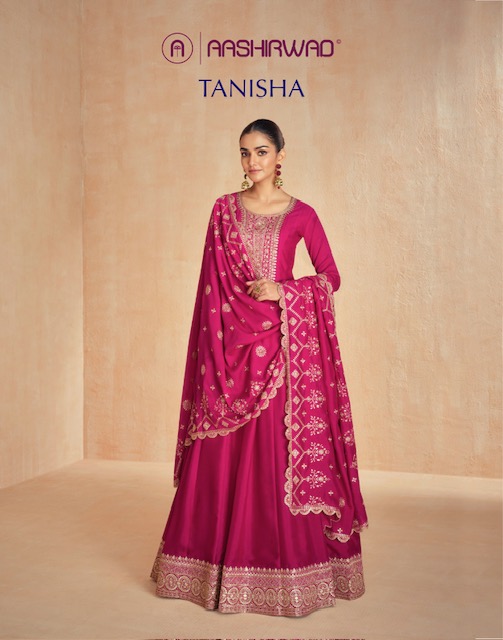 AASHIRWAD CREATION TANISHA SALWAR SUITS CATALOG