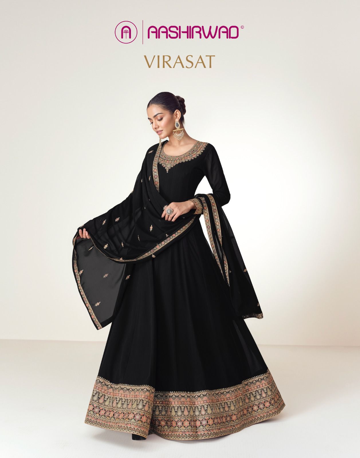 AASHIRWAD CREATION VIRASAT PARTY WEAR SUITS