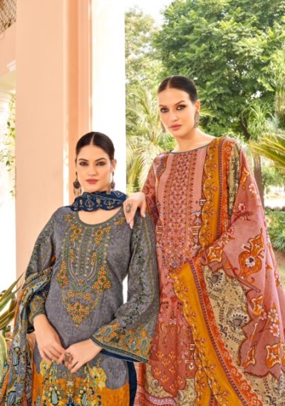 ALOK SUITS ANARKALI EDITION 3 PURE CAMBRIC COTTON SUITS