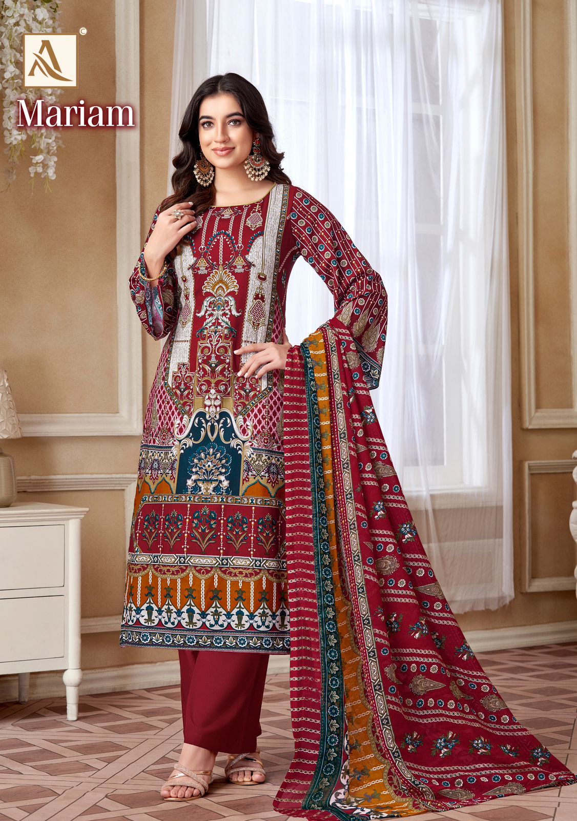 ALOK SUITS MARIAM PAKISTANI SUITS CATALOGUE