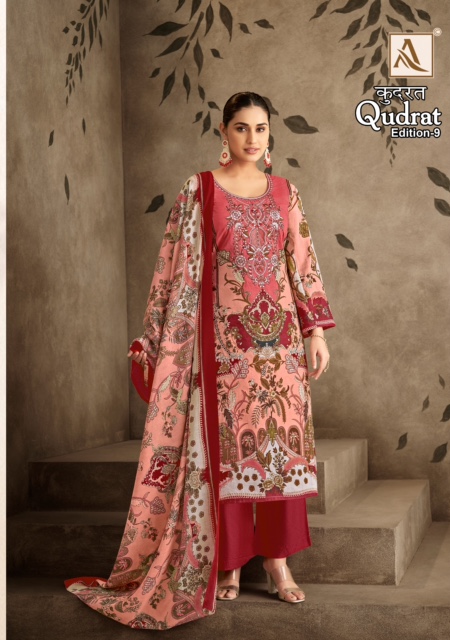 ALOK SUITS QUDRAT EDITION 9 CAMBRIC COTTON SUITS