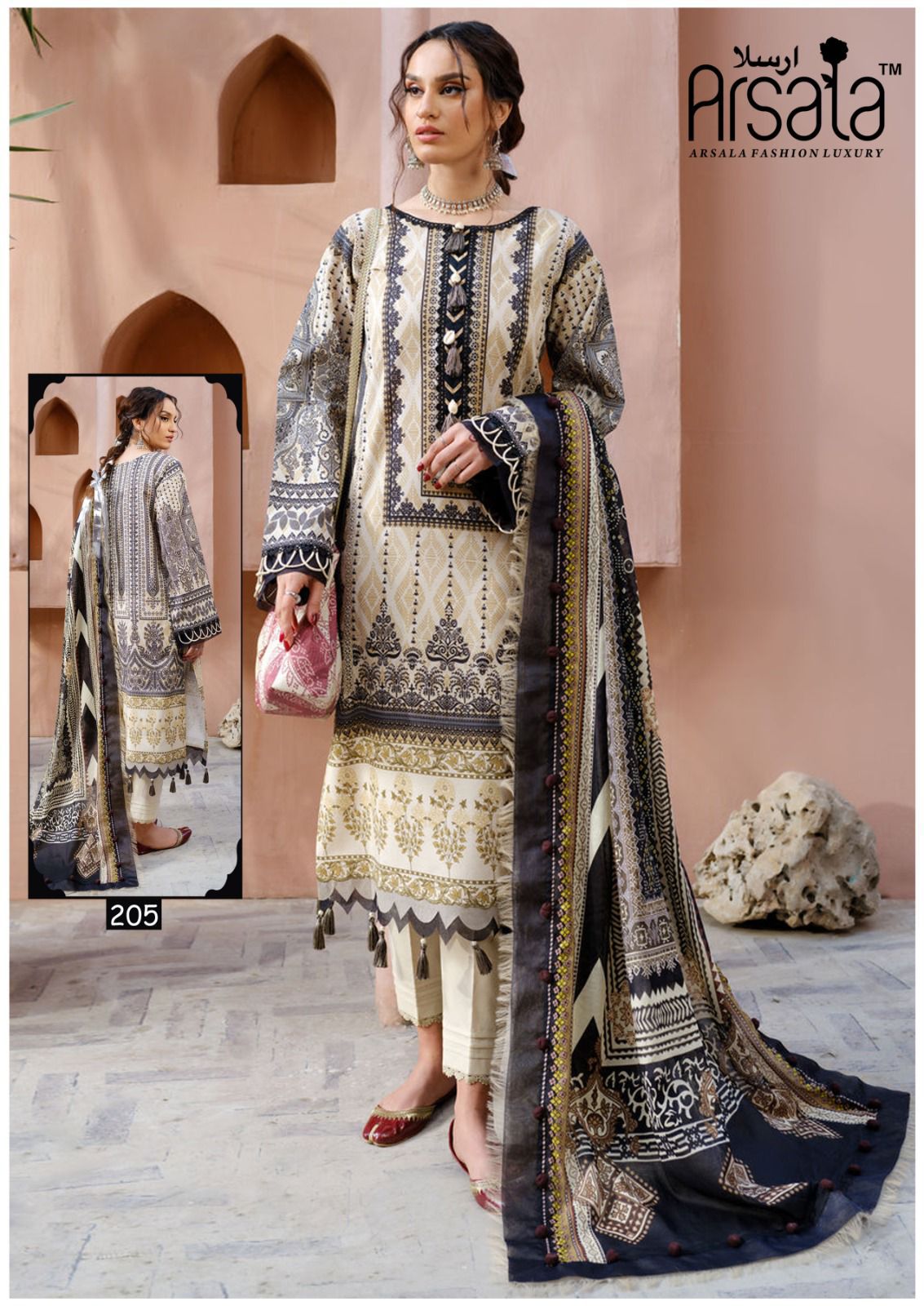 ARSALA AMIRA VOL 2 LAWN KARACHI SUITS CATALOG