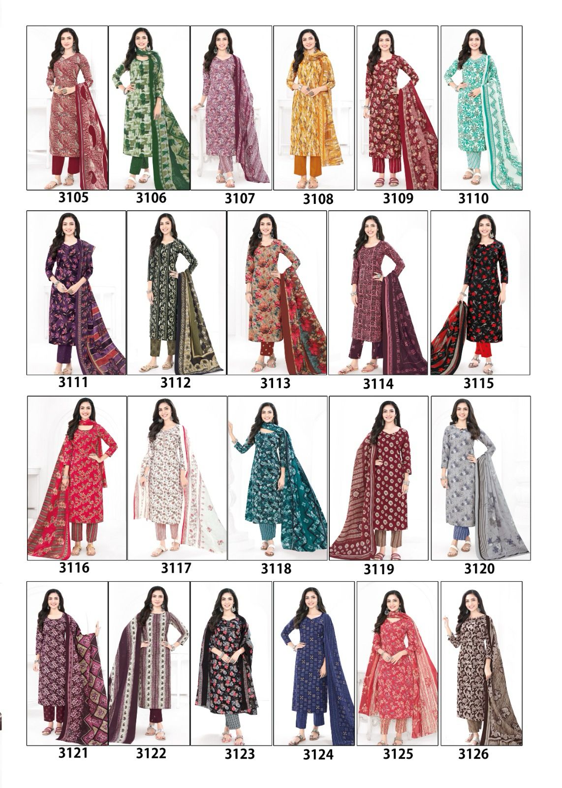 BAALAR ZAARA VOL 31 COTTON DRESS MATERIAL