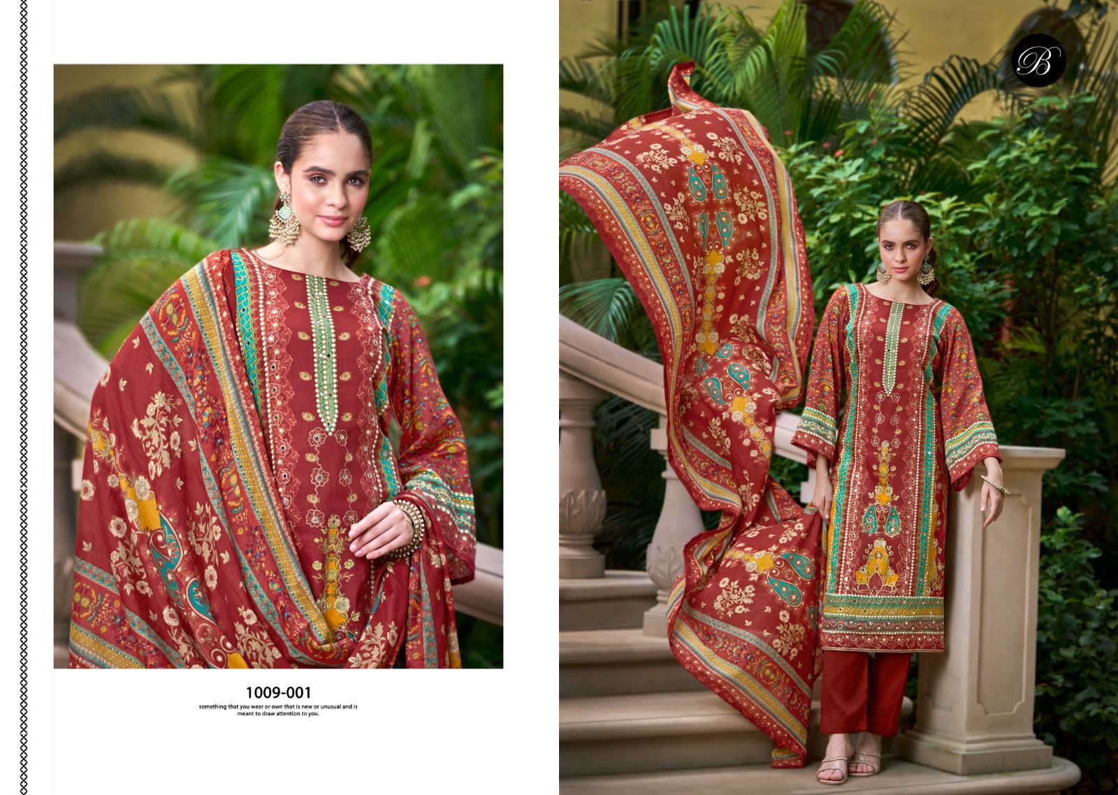 BELLIZA SANJEEDA RELOADED PUR JAM COTTON SUITS