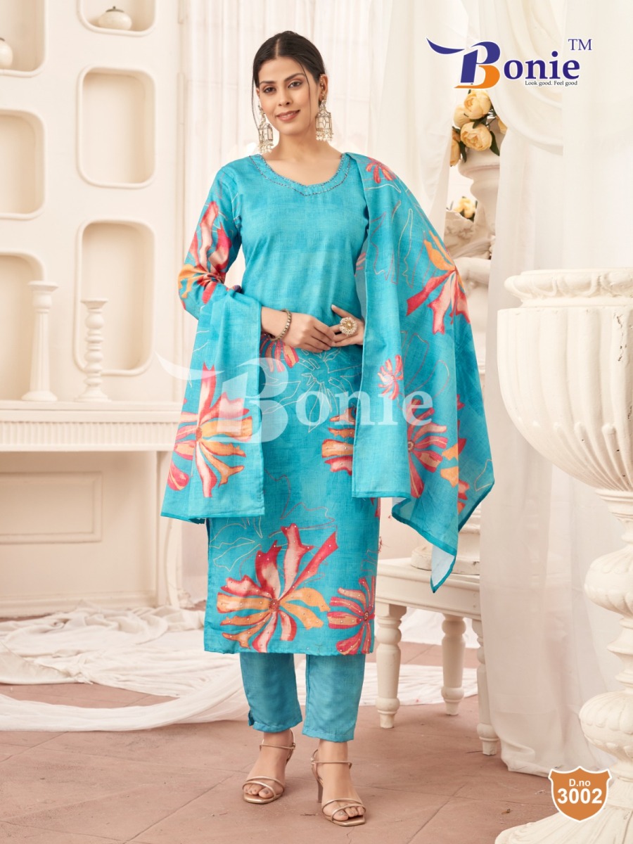 BONIE BRAND ZEEL VOL 3 READYMADE KURTI WHOLESALER