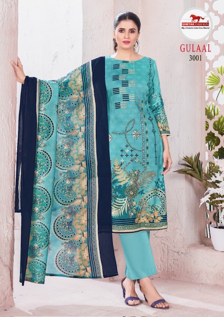 CHETAK FASHION GULAAL VOL 3 COTTON DRESS MATERIAL