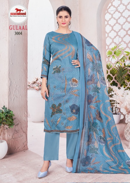 CHETAK FASHION GULAAL VOL 3 COTTON DRESS MATERIAL