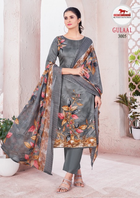 CHETAK FASHION GULAAL VOL 3 COTTON DRESS MATERIAL