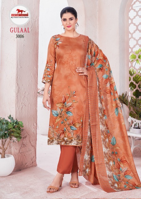 CHETAK FASHION GULAAL VOL 3 COTTON DRESS MATERIAL