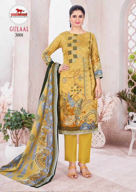 CHETAK FASHION GULAAL VOL 3 COTTON DRESS MATERIAL