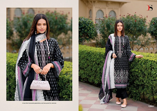 DEEPSY SUITS BIN SAEED VOL 12 LAWN COLLECTION