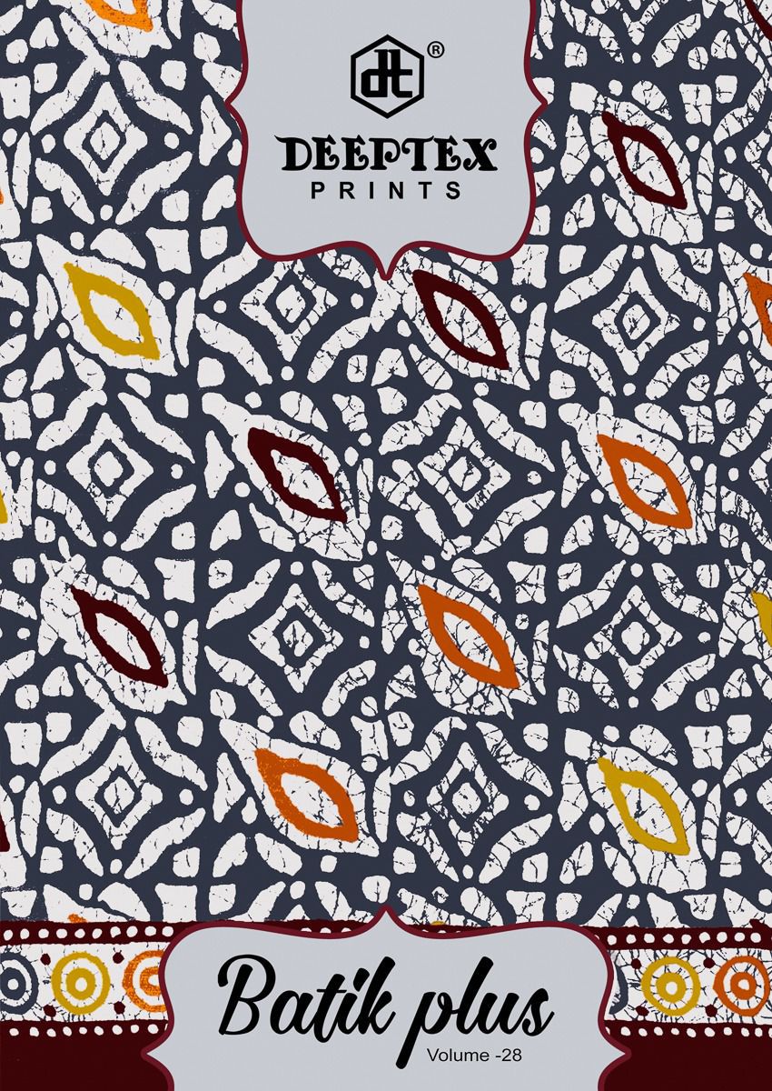 DEEPTEX PRINTS BATIK PLUS VOL 28 COTTON DRESS MATERIAL