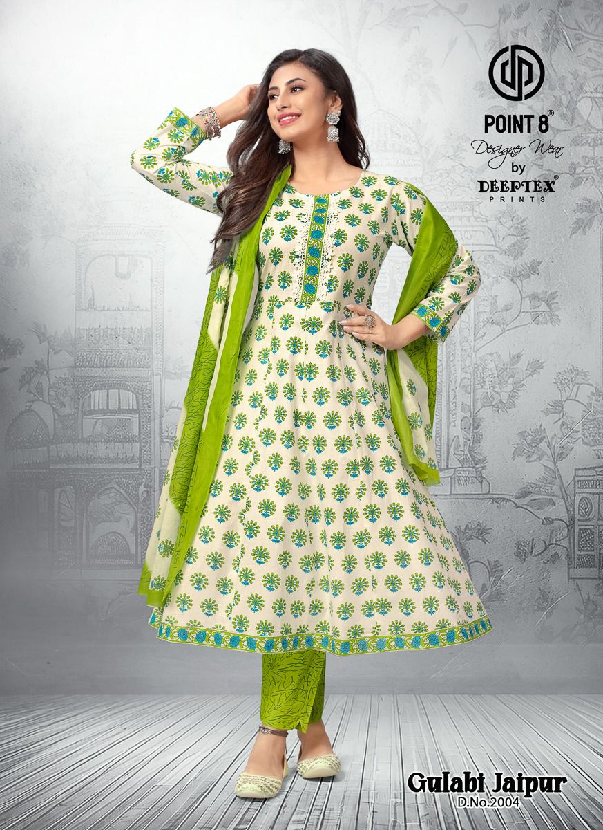 DEEPTEX PRINTS GULABI JAIPUR VOL 2 READYMADE KURTIS