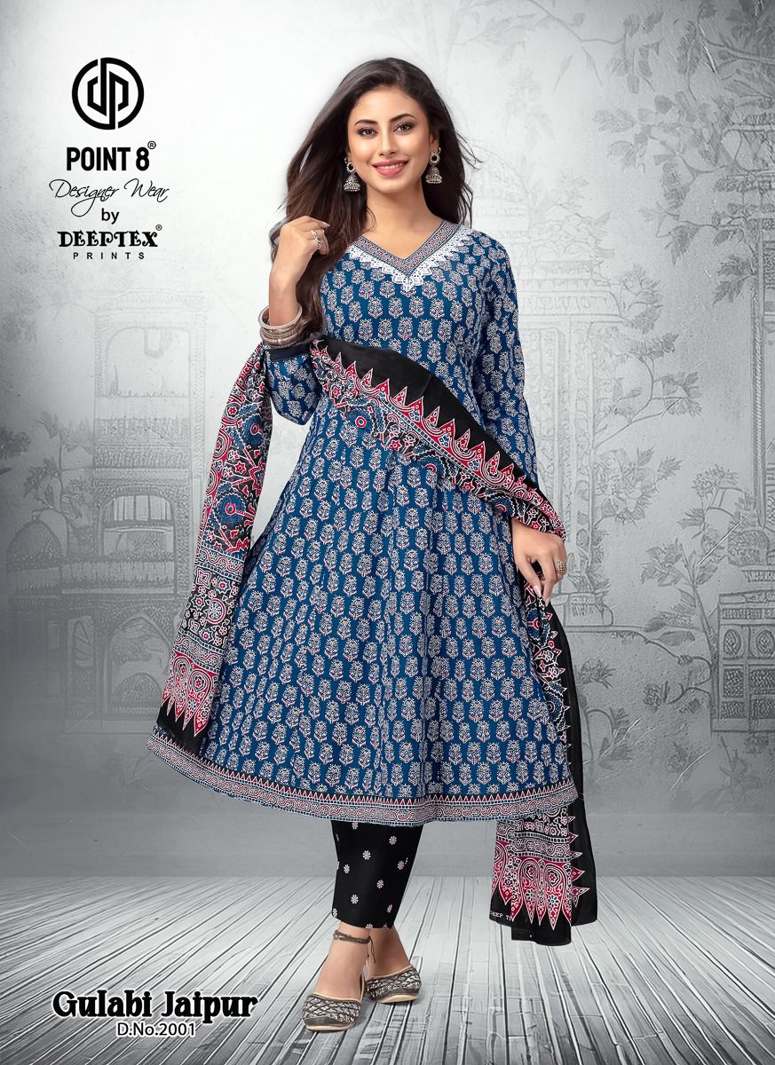 DEEPTEX PRINTS GULABI JAIPUR VOL 2 READYMADE KURTIS