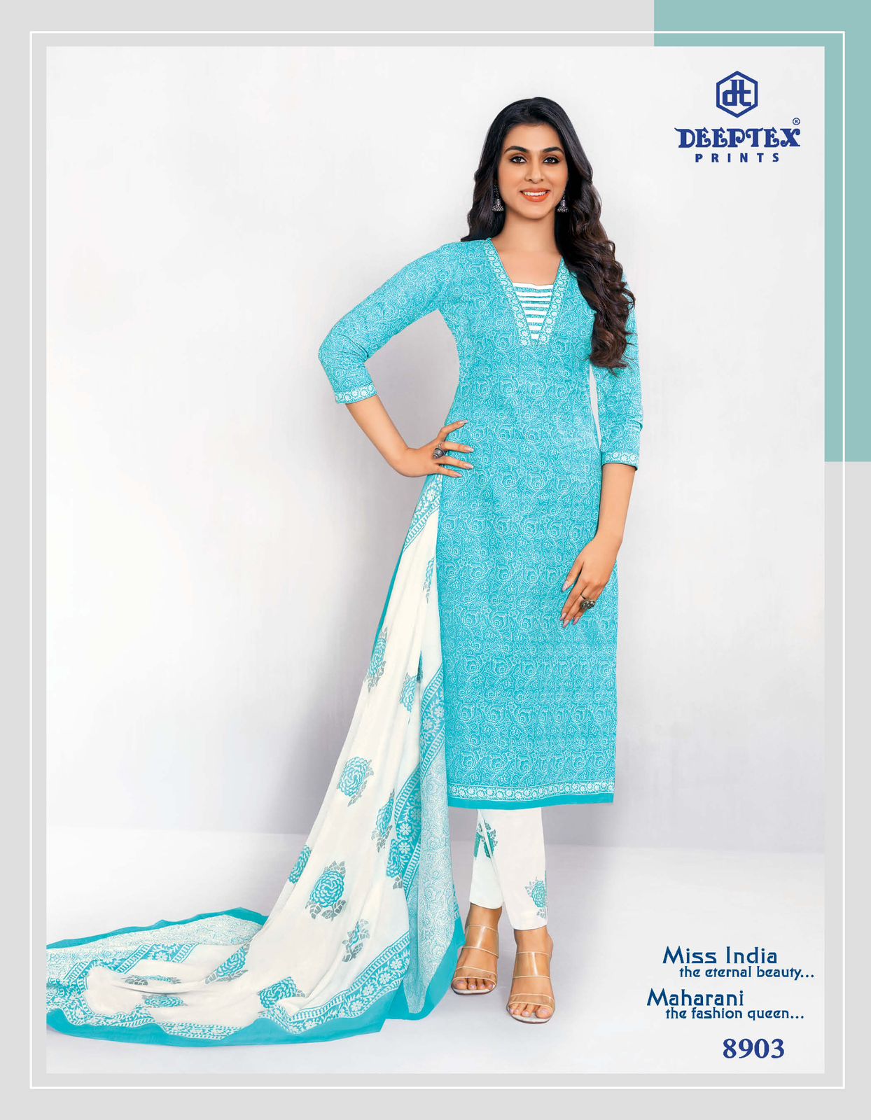 DEEPTEX PRINTS MISS INDIA VOL 69 DRESS MATERIAL